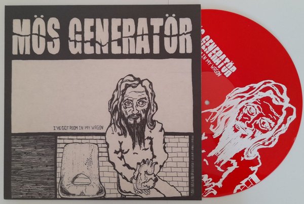 Mös Generatör -I've got room in my wagon- 12"-vinyl red vinyl/white silkscreen (ltd.)