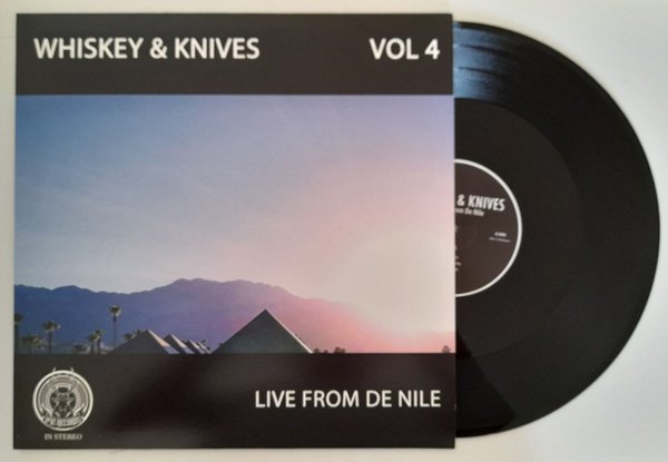 Whiskey and Knives "Vol. 4 - Live From De Nile" 12"-vinyl on black vinyl