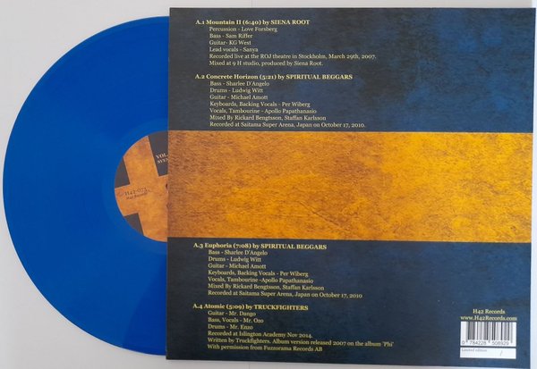 European Rock Invasion -Vol. 1 Swenskt Anfall- 12"-vinyl (Opaque Blue Edt. ltd. 150)