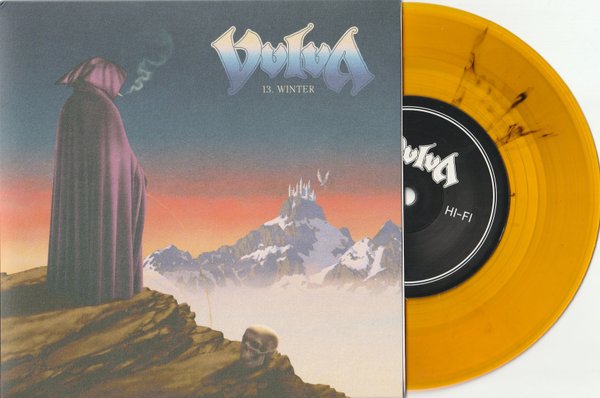 Vvlva '13. Winter' 7" Clear Orange Vinyl -2nd Edition (2022)