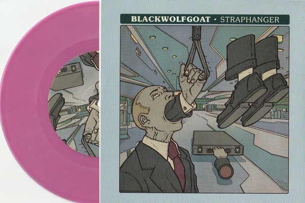 LARMAN CLAMOR/BLACKWULFGOAT -Split E.P.- purple vinyl (ltd. 63)