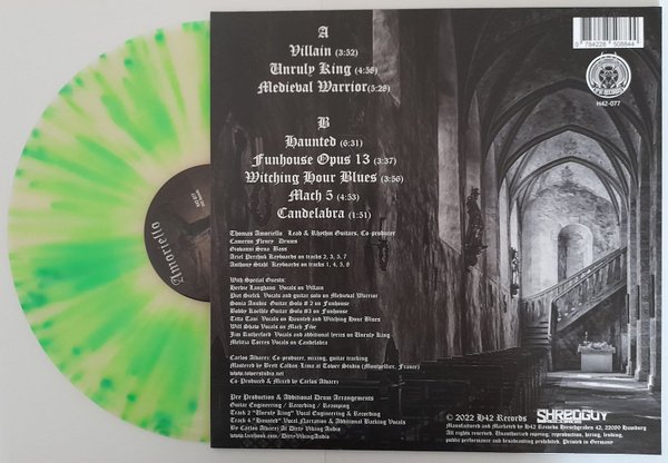 Amoriello 'Phantom Sounds' LP clear-green splatter with OBI (ltd. 50)