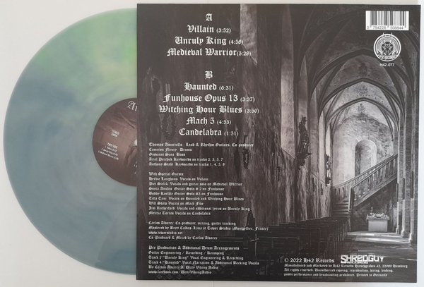 Amoriello 'Phantom Sounds' LP torquis/black marbled with OBI (ltd. 50)
