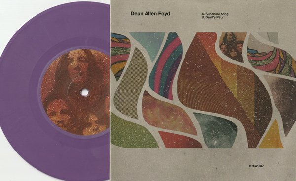 DEAN ALLEN FLOYD 'Sunshine Song' 7" purple vinyl (White Dwarf Edt. ) (ltd. 50)