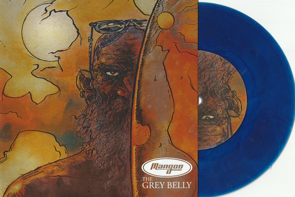 ENOS / MANGOO 'Son of a gun/The Grey Belly' 7" vinyl blue (ltd. 100)