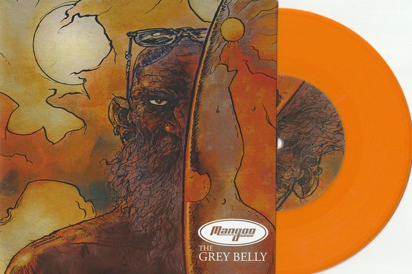 MANGOO/ENOS -Son of a Gun​/​The Grey Belly- orange vinyl 7" (ltd. 100)