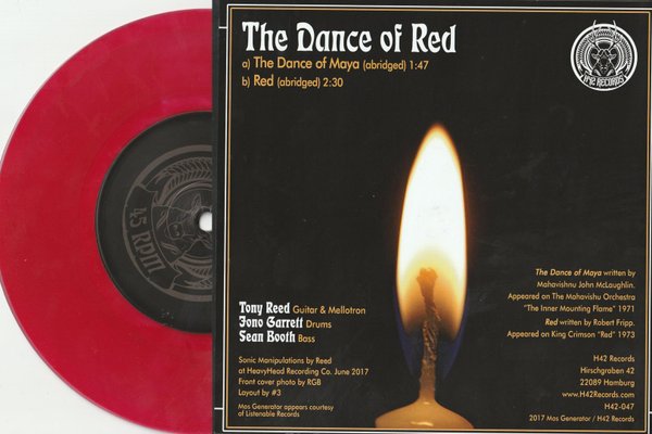 Mos Generator 'The Dance of red' 7"-red vinyl (etched vinyl)