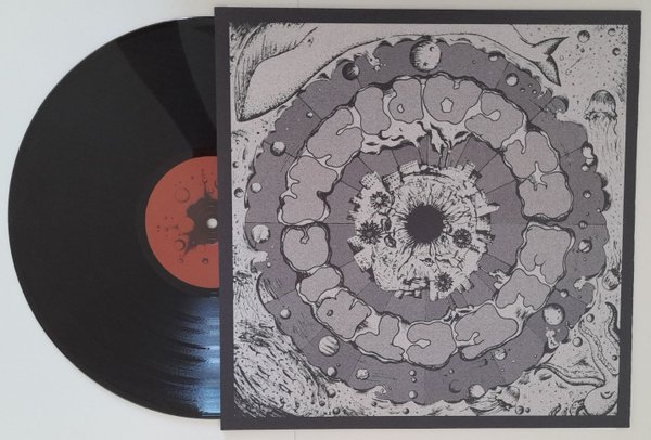 Molior Superum - Electric Escapism- 12" vinyl black vinyl w/ grey artwork (ltd. 100)